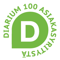 Diarium 100 asiakasyritystä