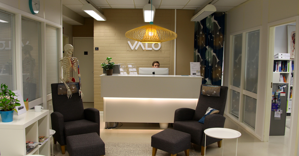 Osteopatiakeskus Valon aula.